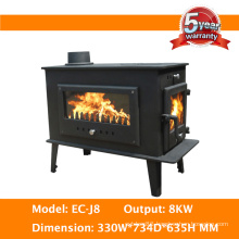 Cast Iron Wood Burning Stove Ec-J8 New Design